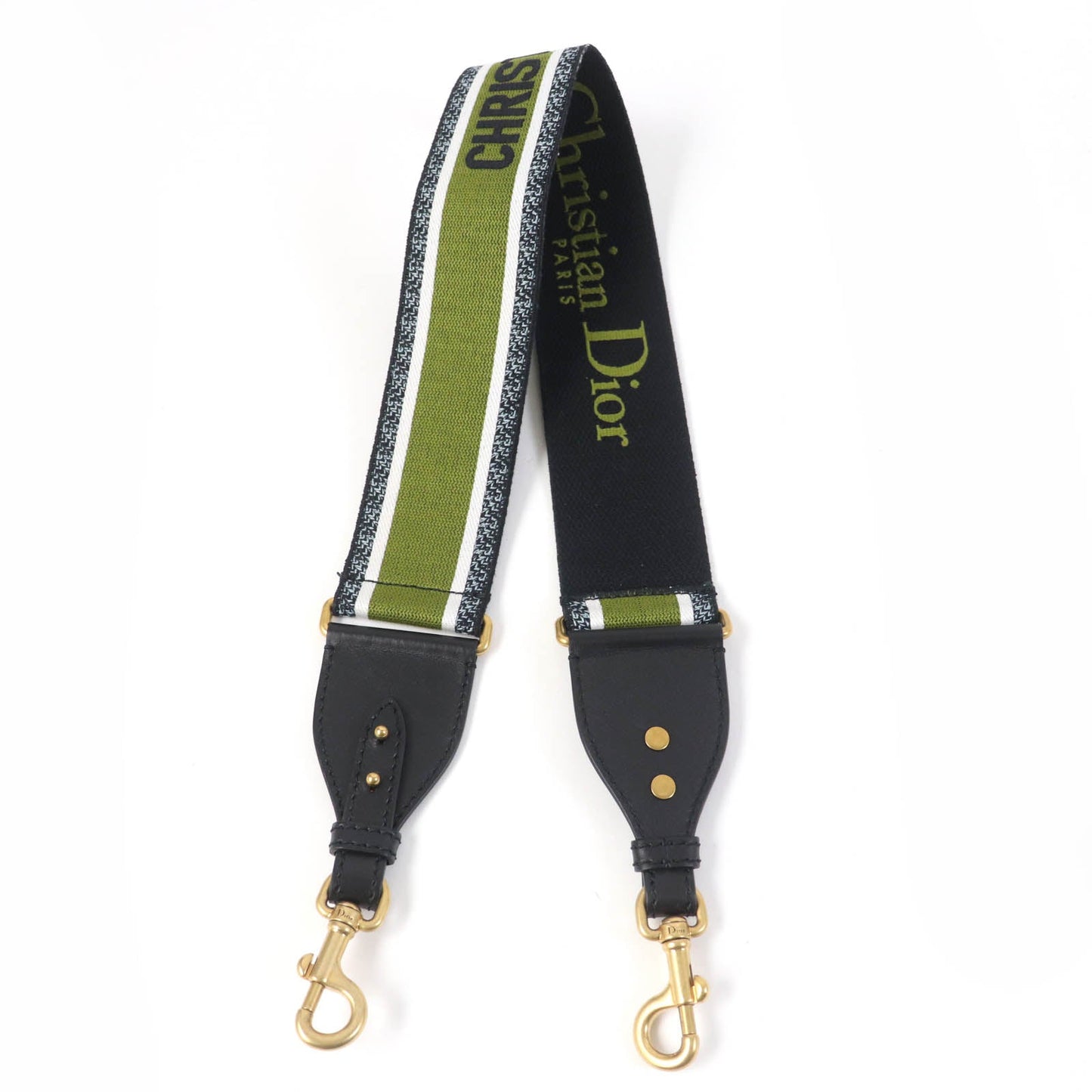 Christian Dior Shoulder strap Main: Canvas, Part: Leather multicolor Women