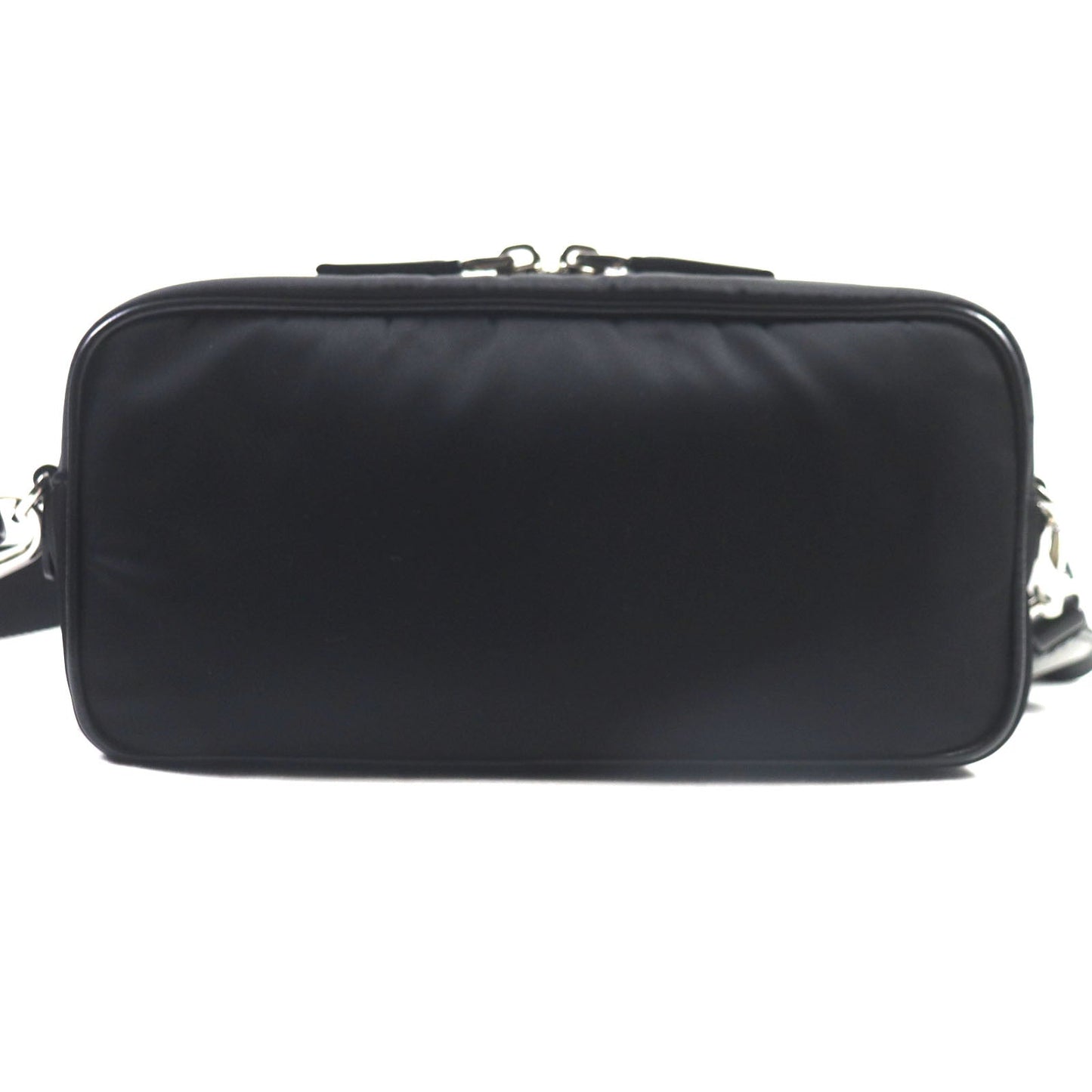 PRADA Shoulder Bag 1BH197 Main: Nylon, Part: Leather black mens