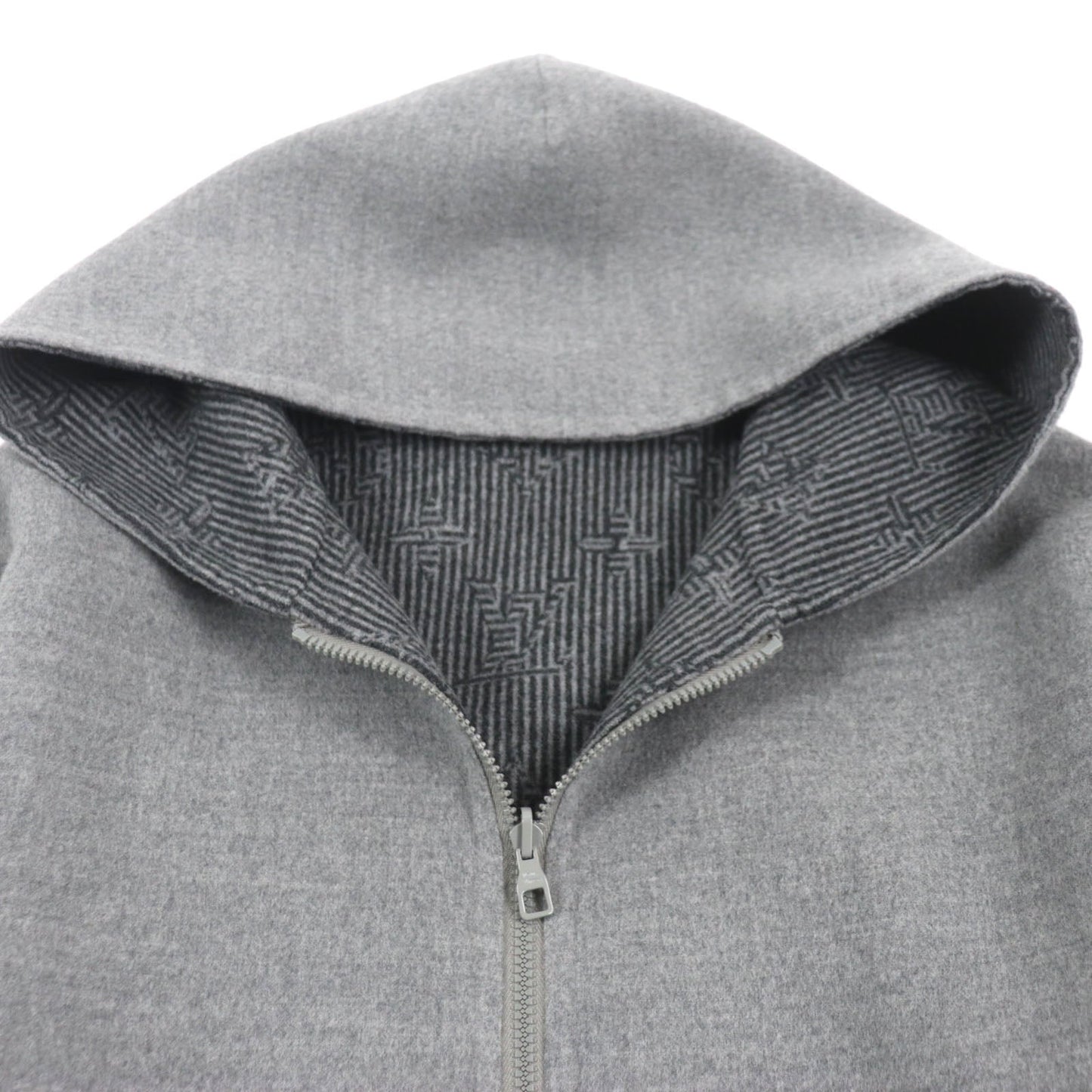 LOUIS VUITTON Blouson Main: 99% wool, Main: 1% nylon gray Monogram mens 50