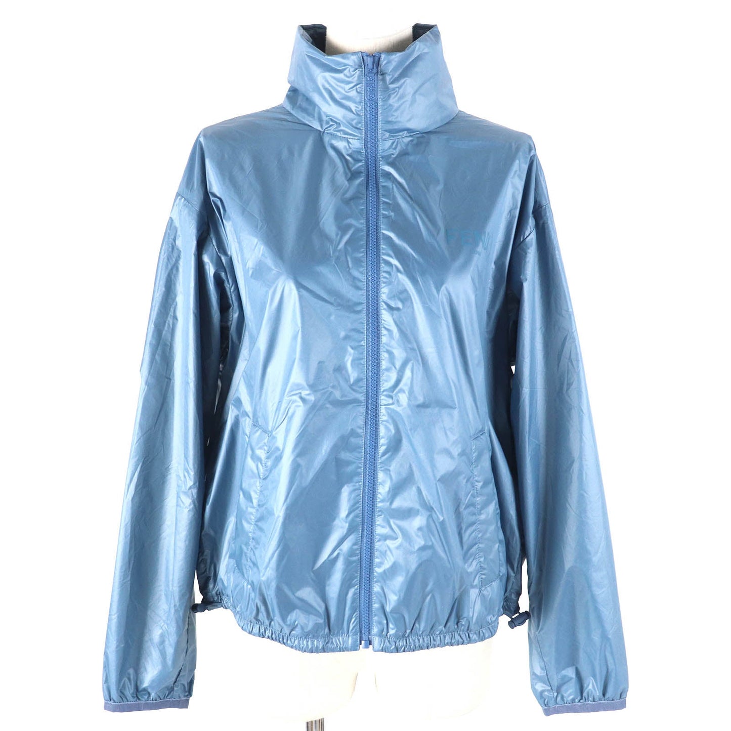 FENDI Jacket FAN087 Outer: 100% nylon, Lining: 100% nylon, Filling: 100% polyester blue BAGUETTE BAG JACKET Women S