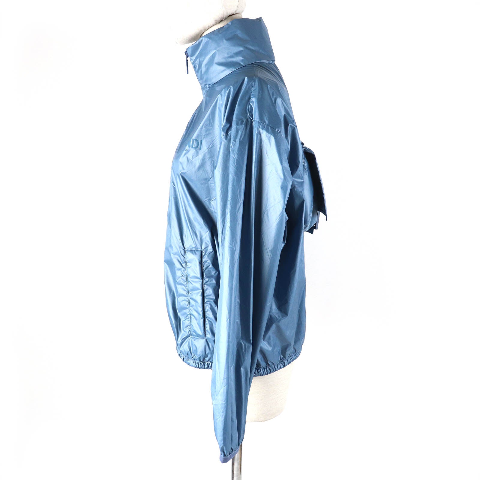 FENDI Jacket FAN087 Outer: 100% nylon, Lining: 100% nylon, Filling: 100% polyester blue BAGUETTE BAG JACKET Women S