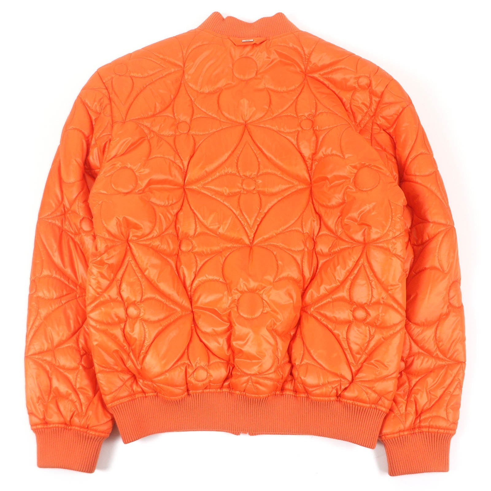 LOUIS VUITTON Blouson Outer: 100% polyester, Lining: 100% cotton, Filling: 100% polyester Orange mens 48