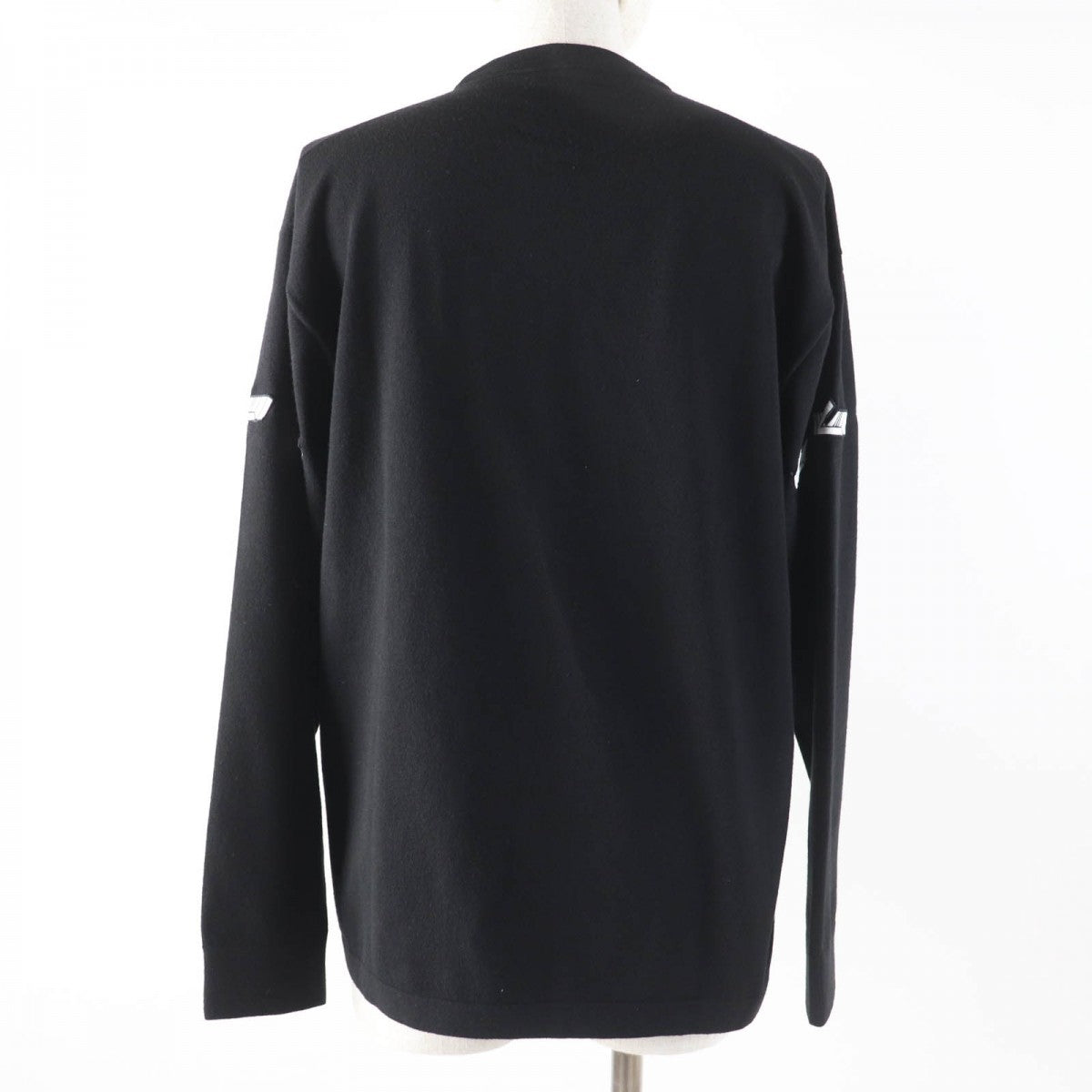 LOUIS VUITTON knit Main: 87% wool, Main: 13% polyester black LV Vitesse Women XS