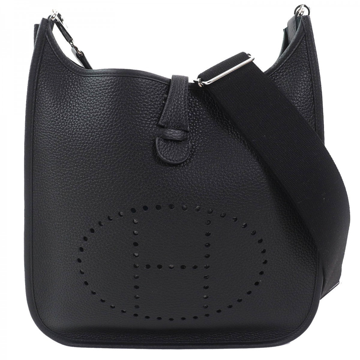 HERMES Shoulder Bag Main FTaurillon Clemence black Evelyn 3PM 29 Women