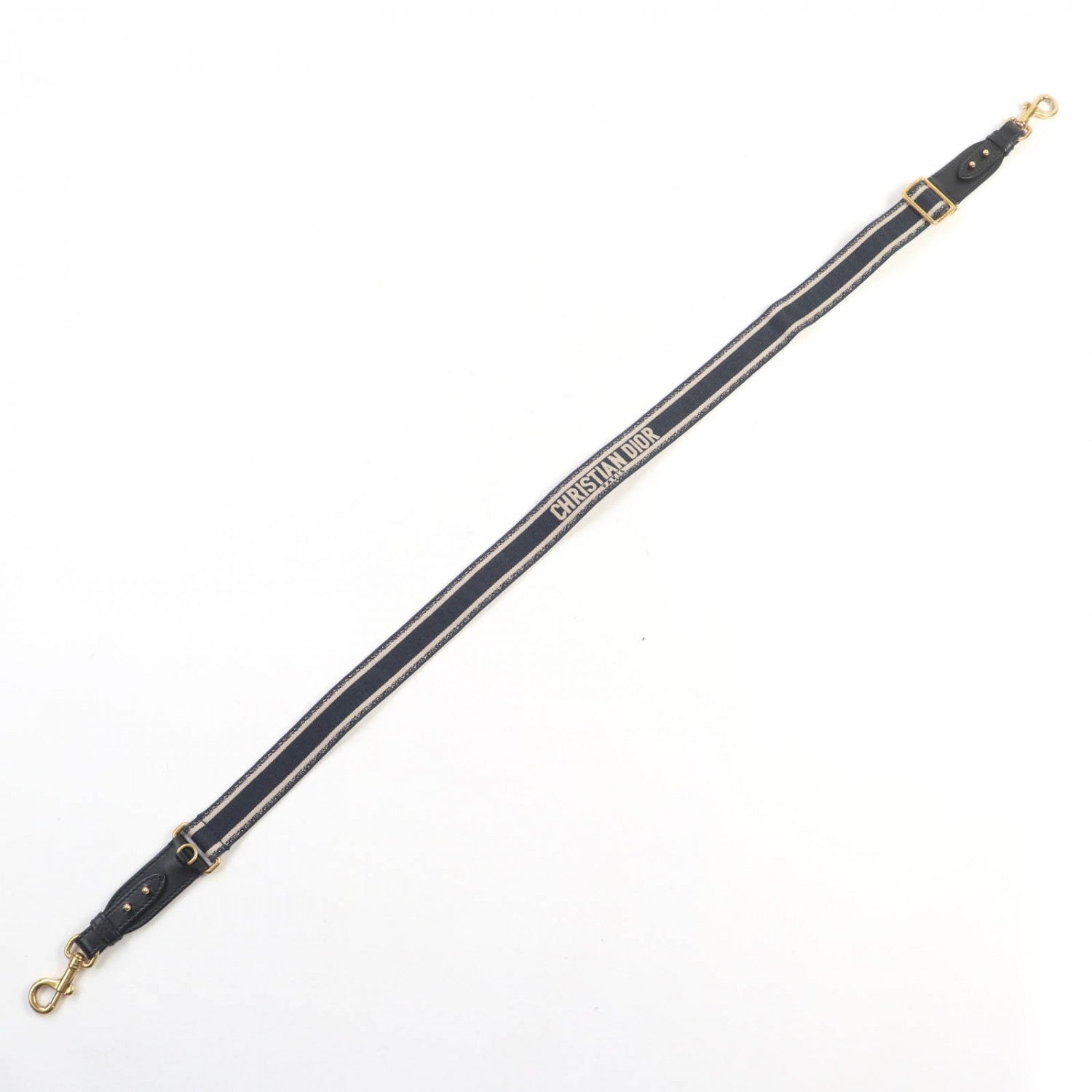 Christian Dior Shoulder strap S8553CBTE canvas Navy