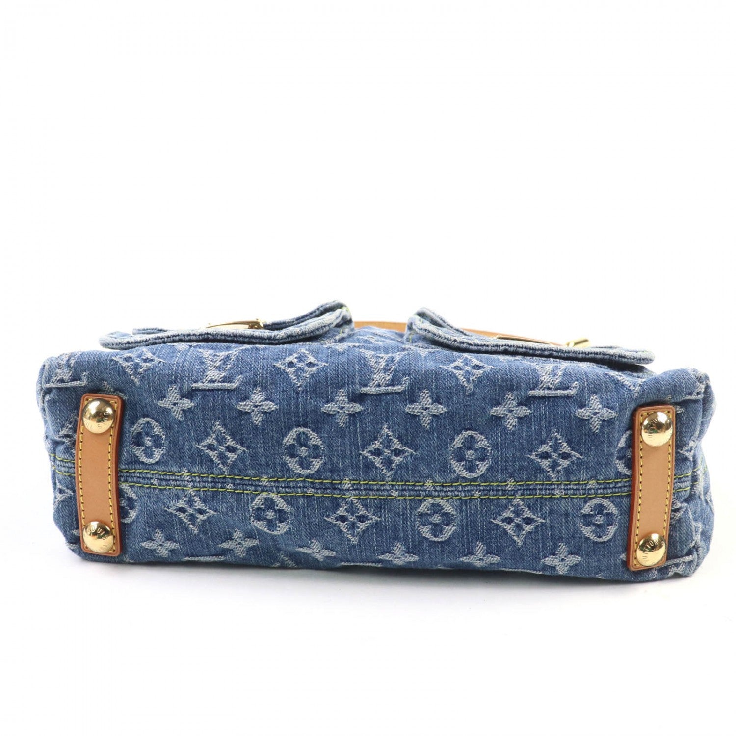 LOUIS VUITTON Handbag Monogram denim blue Monogram Denim Buggy PM