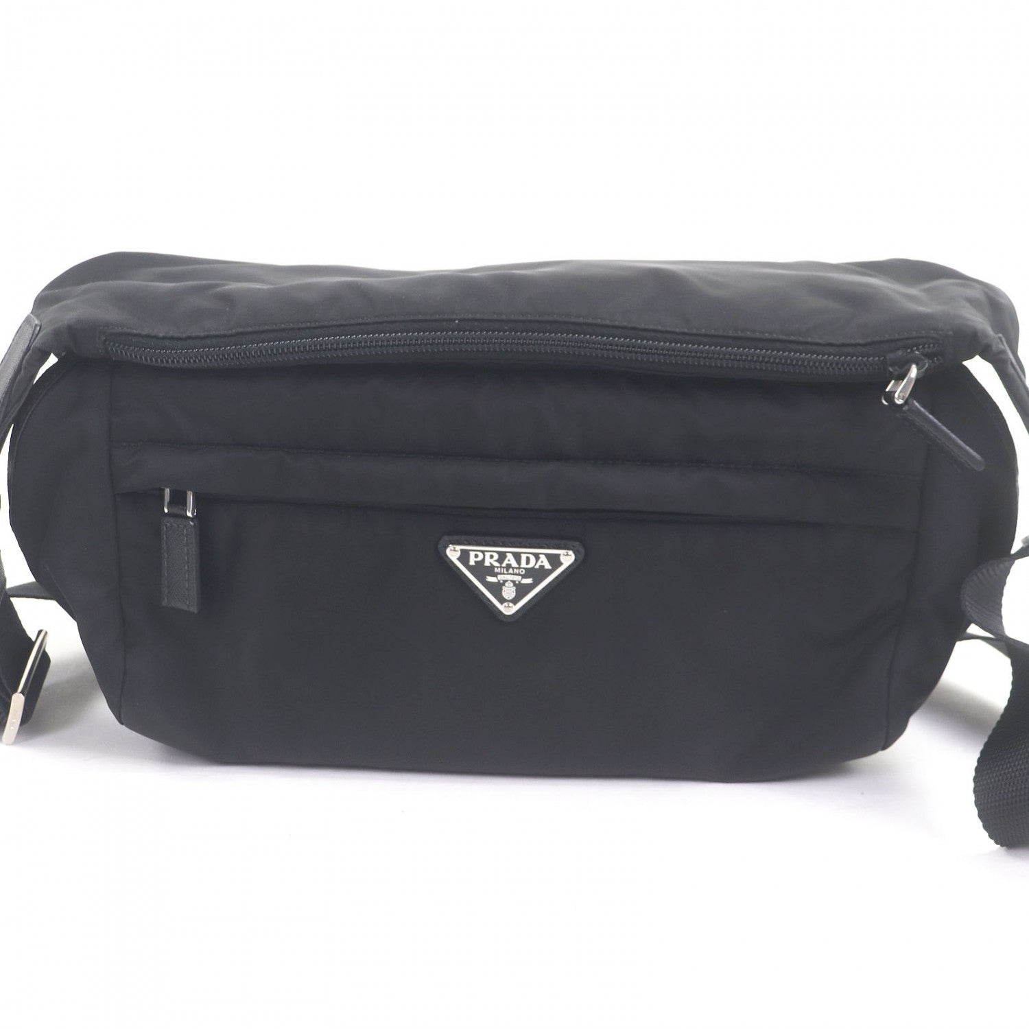 PRADA Shoulder Bag 2VH994 recycled polyamide black