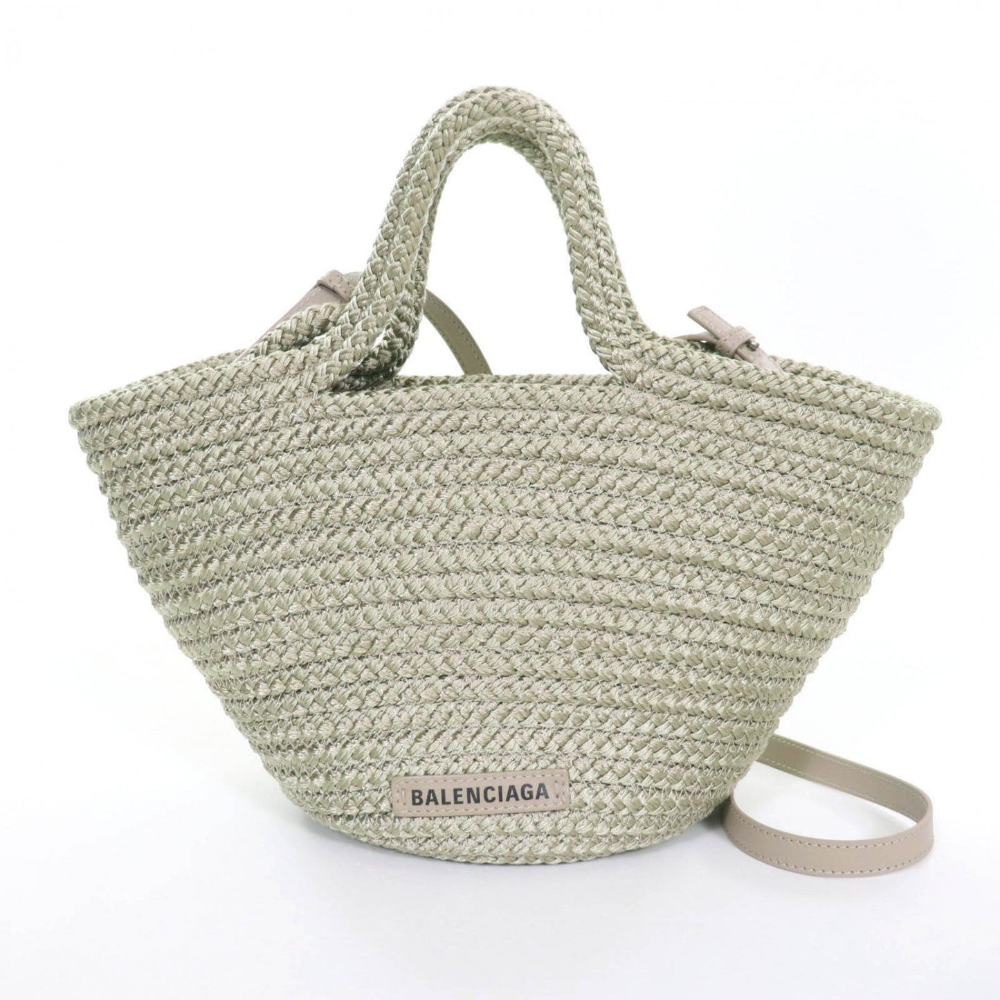 BALENCIAGA Shoulder Bag 695612 ? khaki Ibiza Small