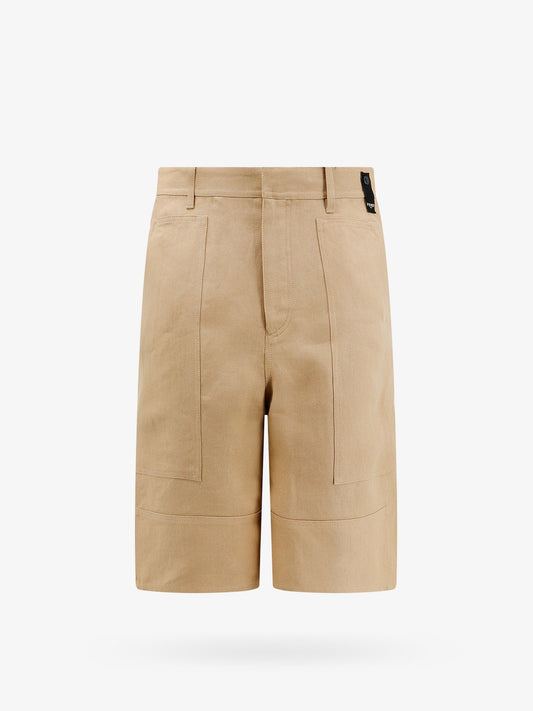 Fendi Man Fendi Man Beige Bermuda Shorts