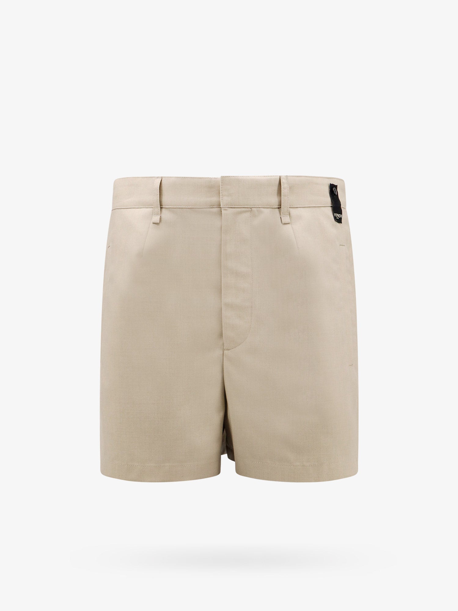Fendi Man Fendi Man Beige Bermuda Shorts