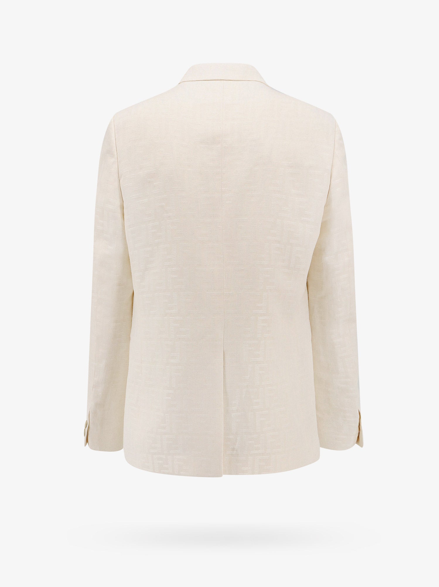 Fendi Man Fendi Man White Blazers E Vests