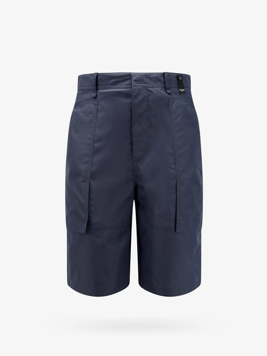 Fendi Man Fendi Man Blue Bermuda Shorts