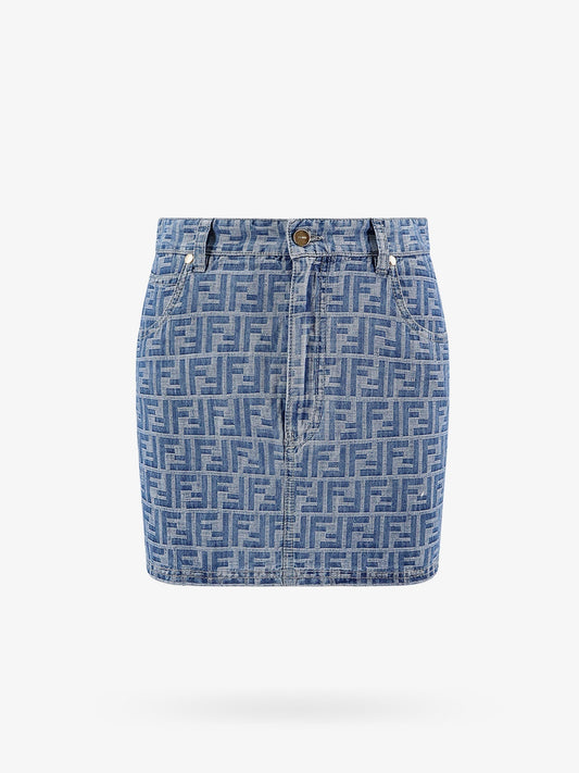 Fendi Woman Fendi Woman Blue Skirts