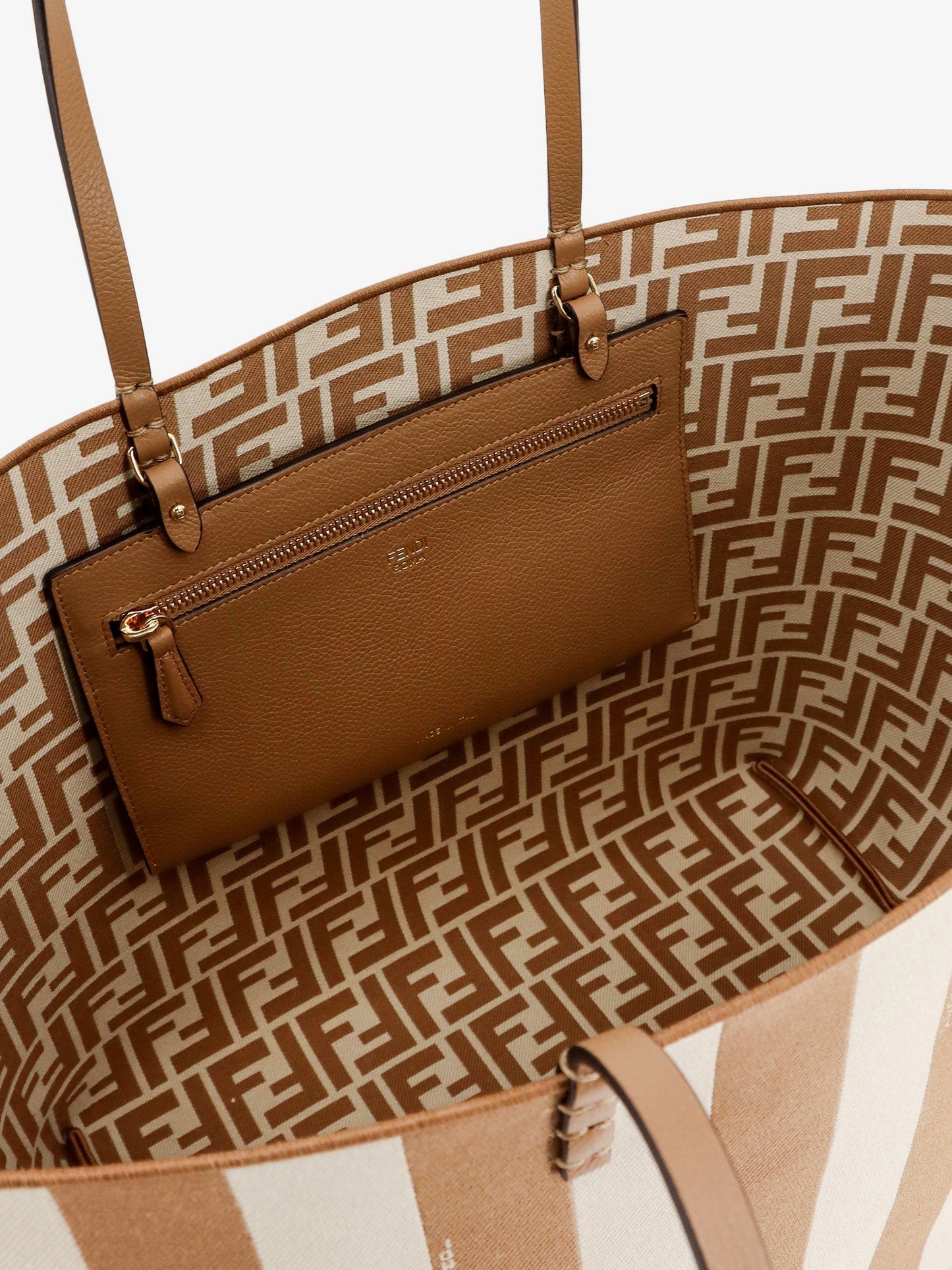 Fendi Woman Fendi Woman Beige Shoulder Bags