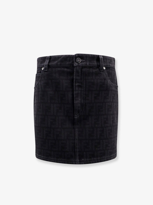 Fendi Woman Fendi Woman Black Skirts