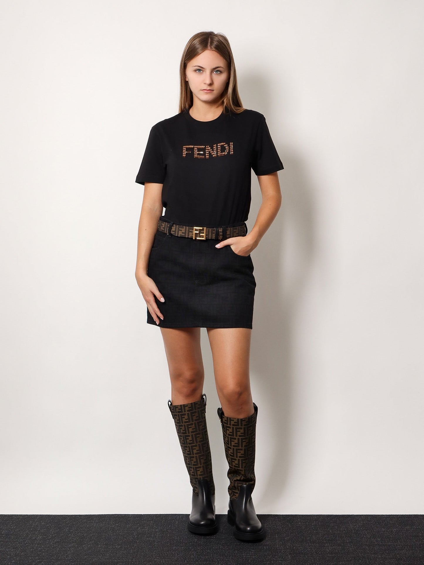 Fendi Woman Fendi Woman Black Skirts