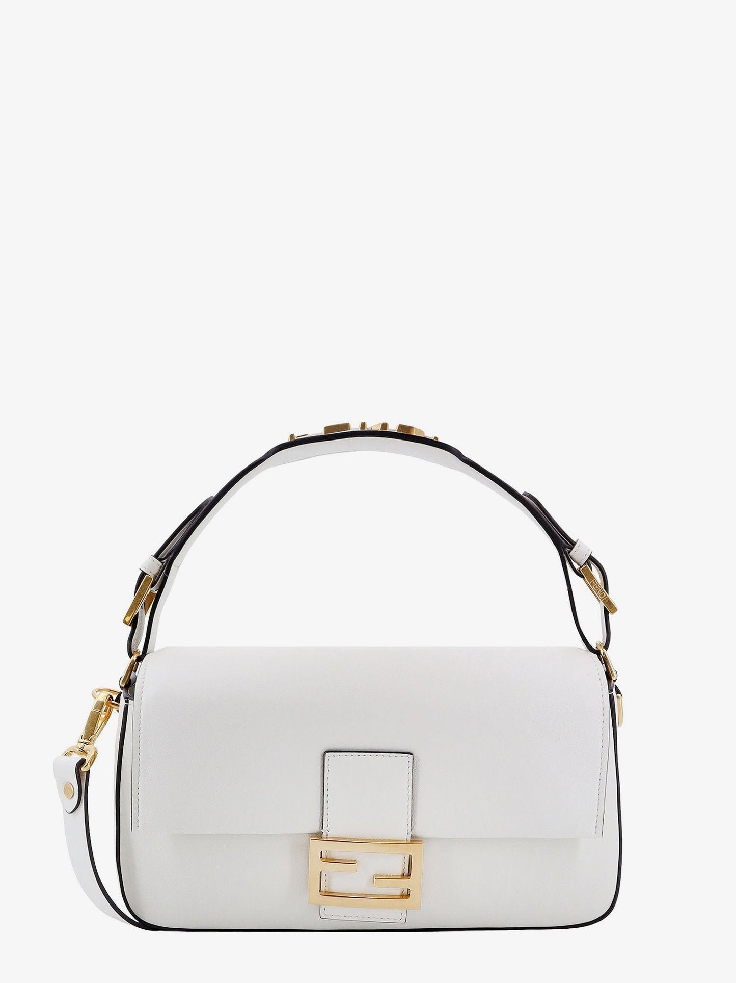 Fendi Woman Fendi Woman White Shoulder Bags