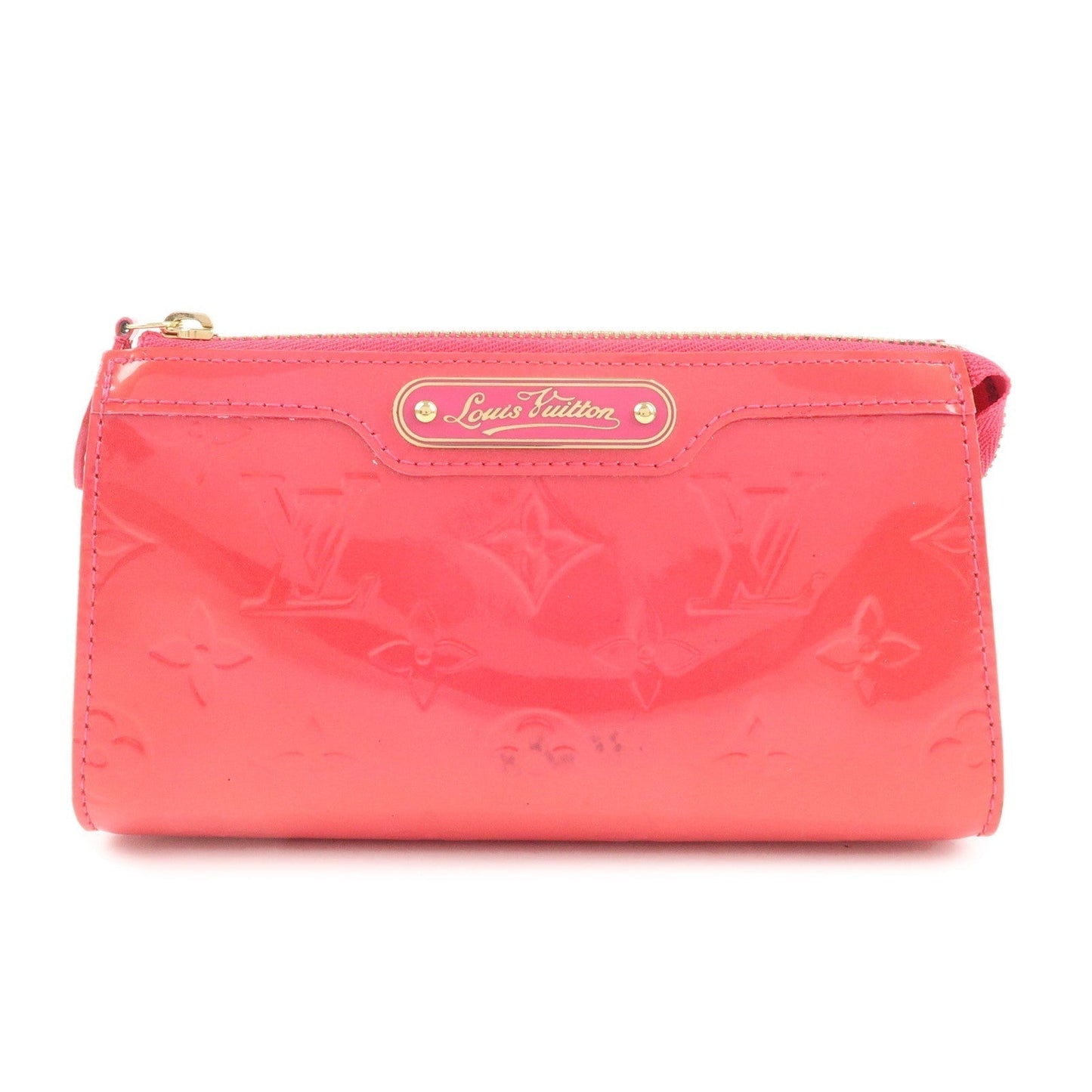 Louis Vuitton Monogram Vernis Trousse Cosmetic Pouch M93647