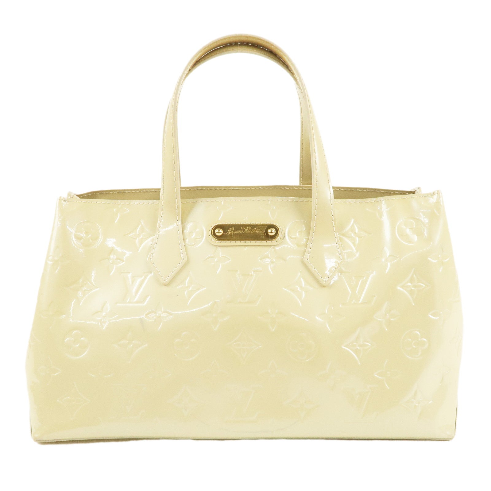 Louis Vuitton Monogram Vernis Wilshire PM Hand Bag M91452