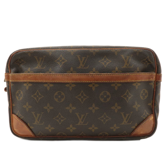 Louis Vuitton Monogram Compiegne 28 Pouch Clutch Bag M51845