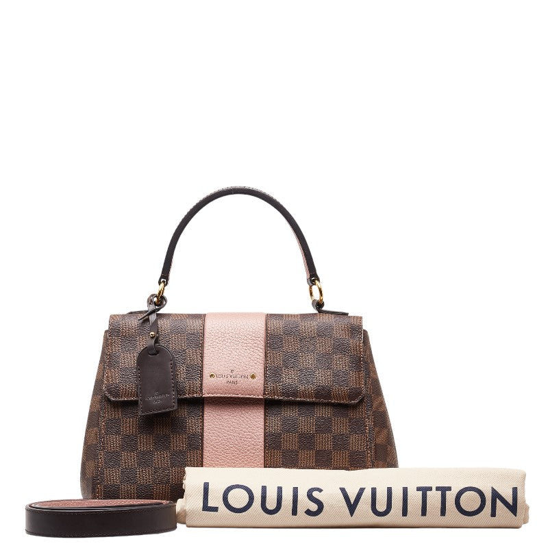 Louis Vuitton Bond Street Handbag 2WAY N64417 Brown Magnolia Pink PVC Leather Louis Vuitton