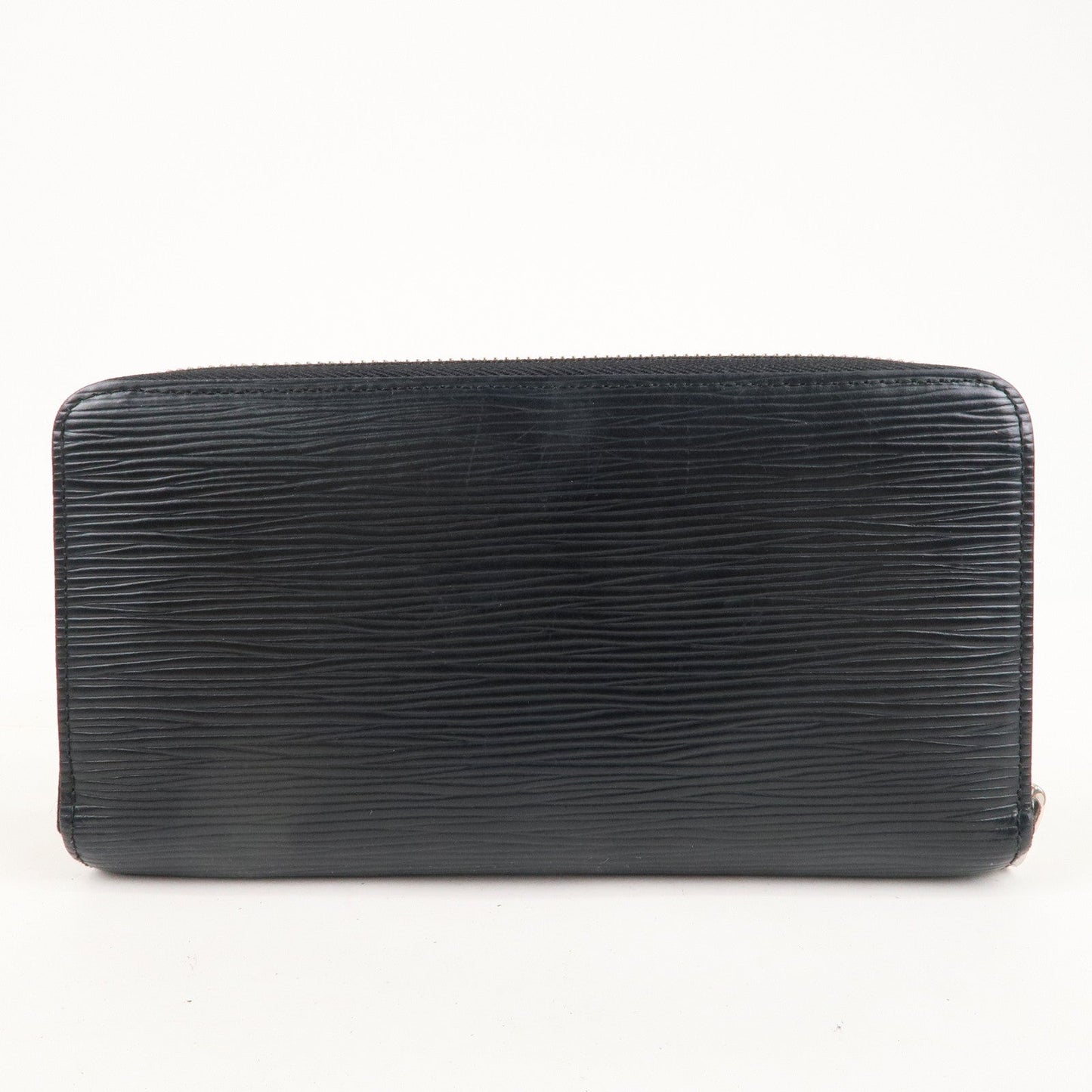 Louis Vuitton Epi Zippy Wallet Zip Round Wallet Noir M60072