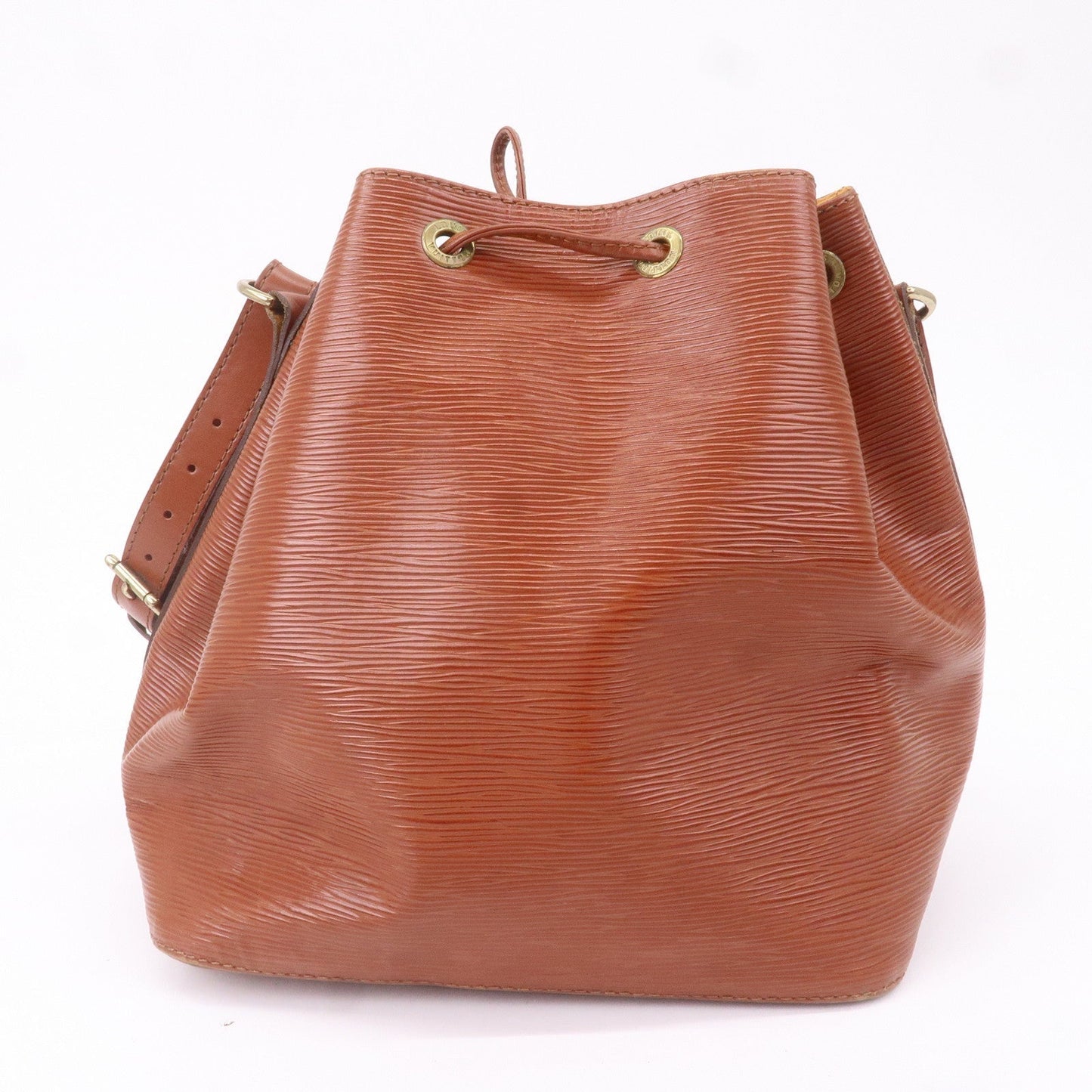 Louis Vuitton Epi Petit Noe Shoulder Bag Kenya Brown M44103