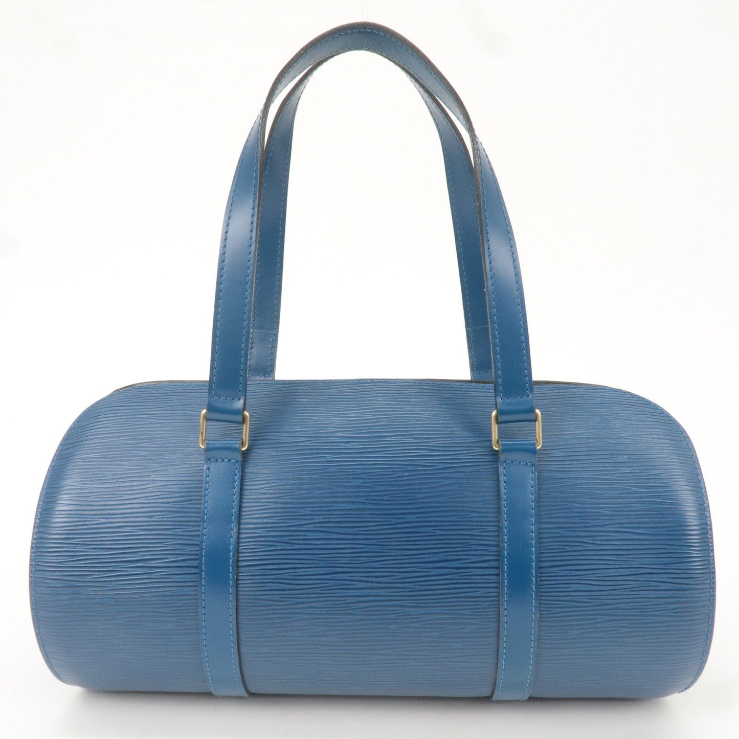 Louis Vuitton Epi Soufflot Shoulder Bag Hand Bag Blue M52222