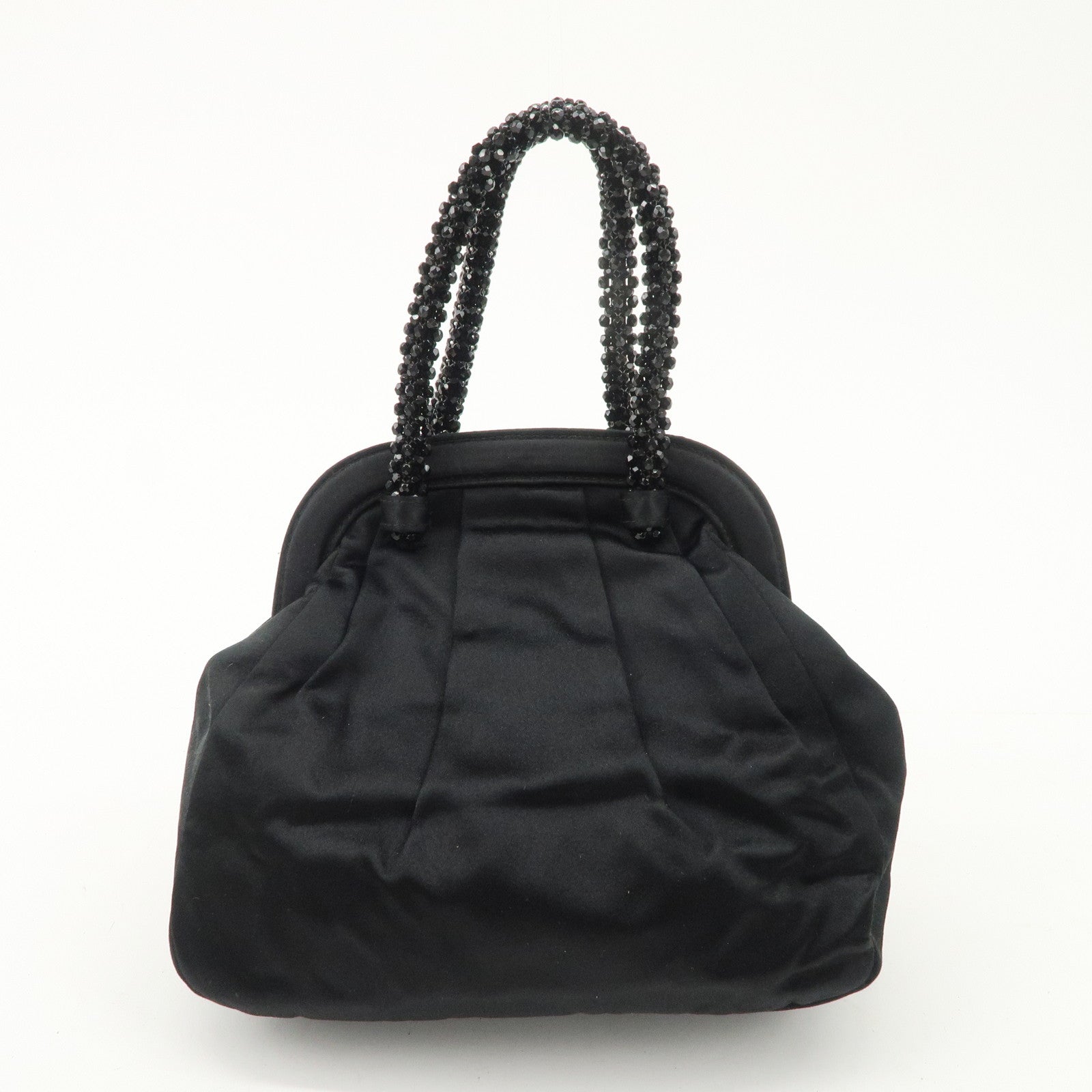 PRADA Evening Heart Satin Beaded Bijou Hand Bag BN1340