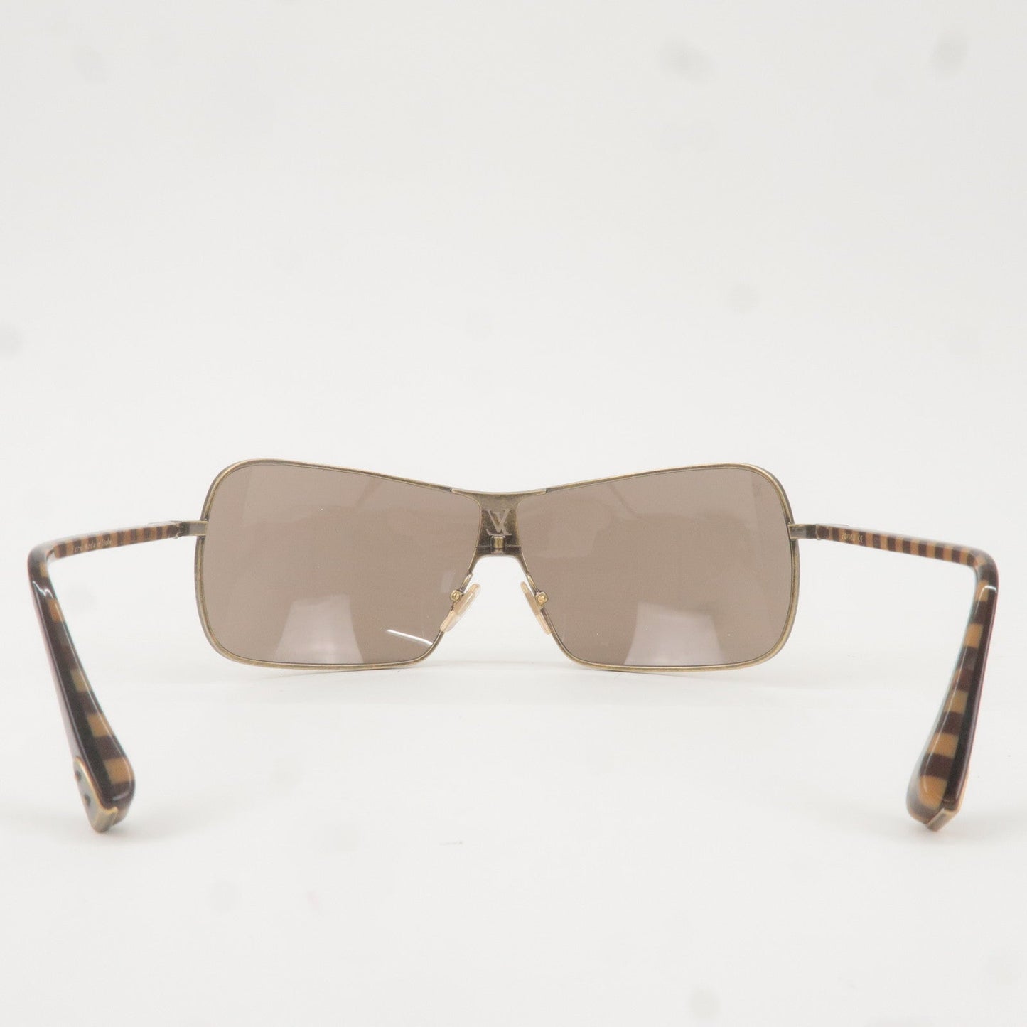 Louis Vuitton Conspiracion Mask Homme Sunglasses Brown Z0196U