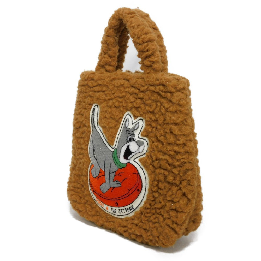 GUCCI Tote Bag 752175 wool Brown logo space family astro dog und Chilled license The Jetsons Tote Kids
