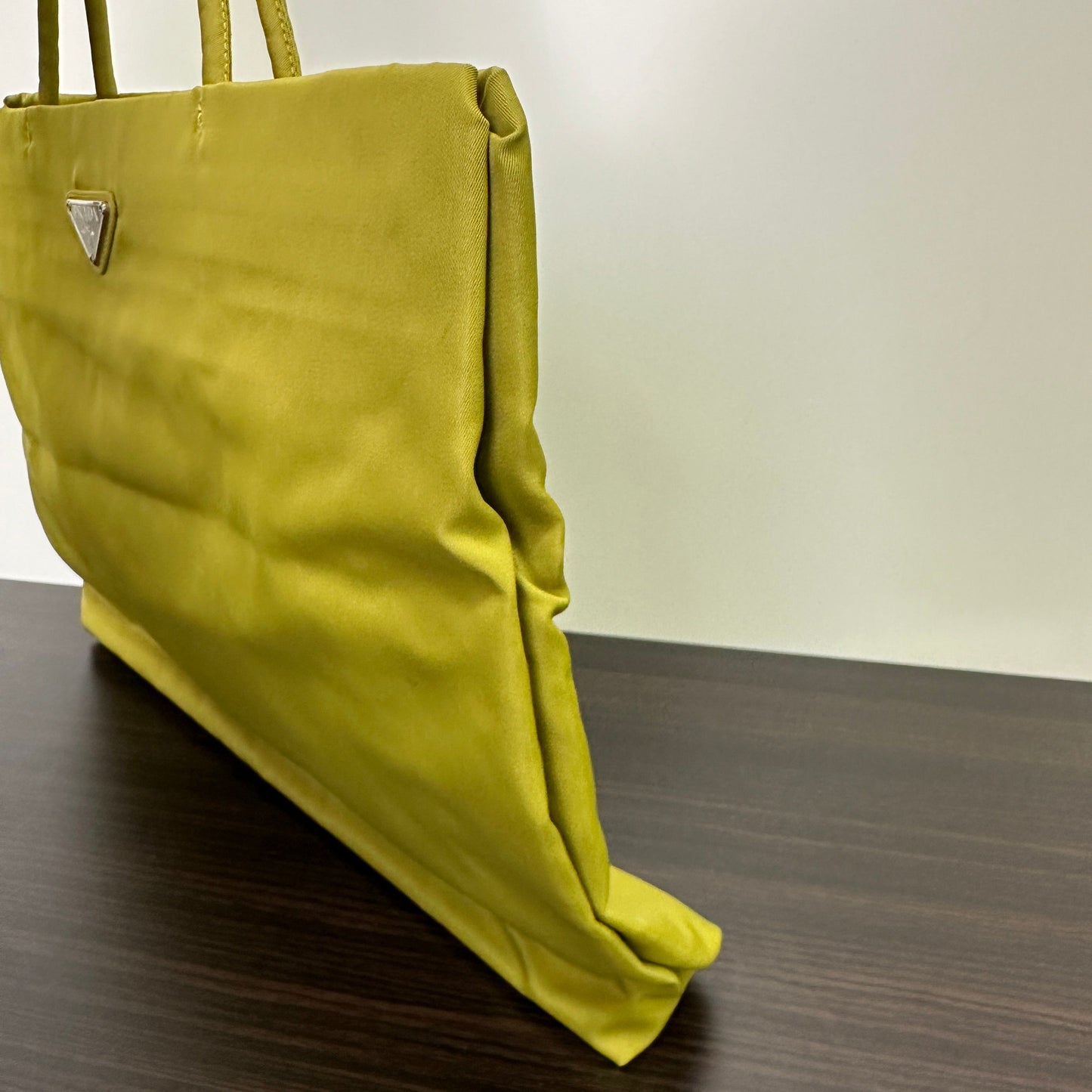 Prada | Bags | Prada Hand Bag Nylon Orange Gold LB123205