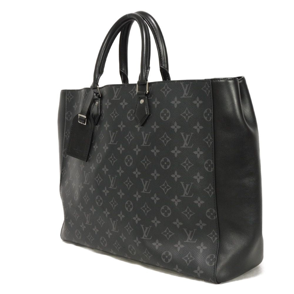 LOUIS VUITTON Tote Bag Monogram Eclipse canvas x cowhide leather Noir Monogram Eclipse Gran Sac