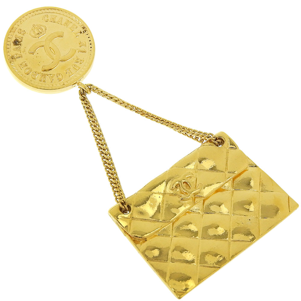 Chanel Chanel Bag Motif Brooch Coco Matrasse G French Made 19.0g Bag Motif