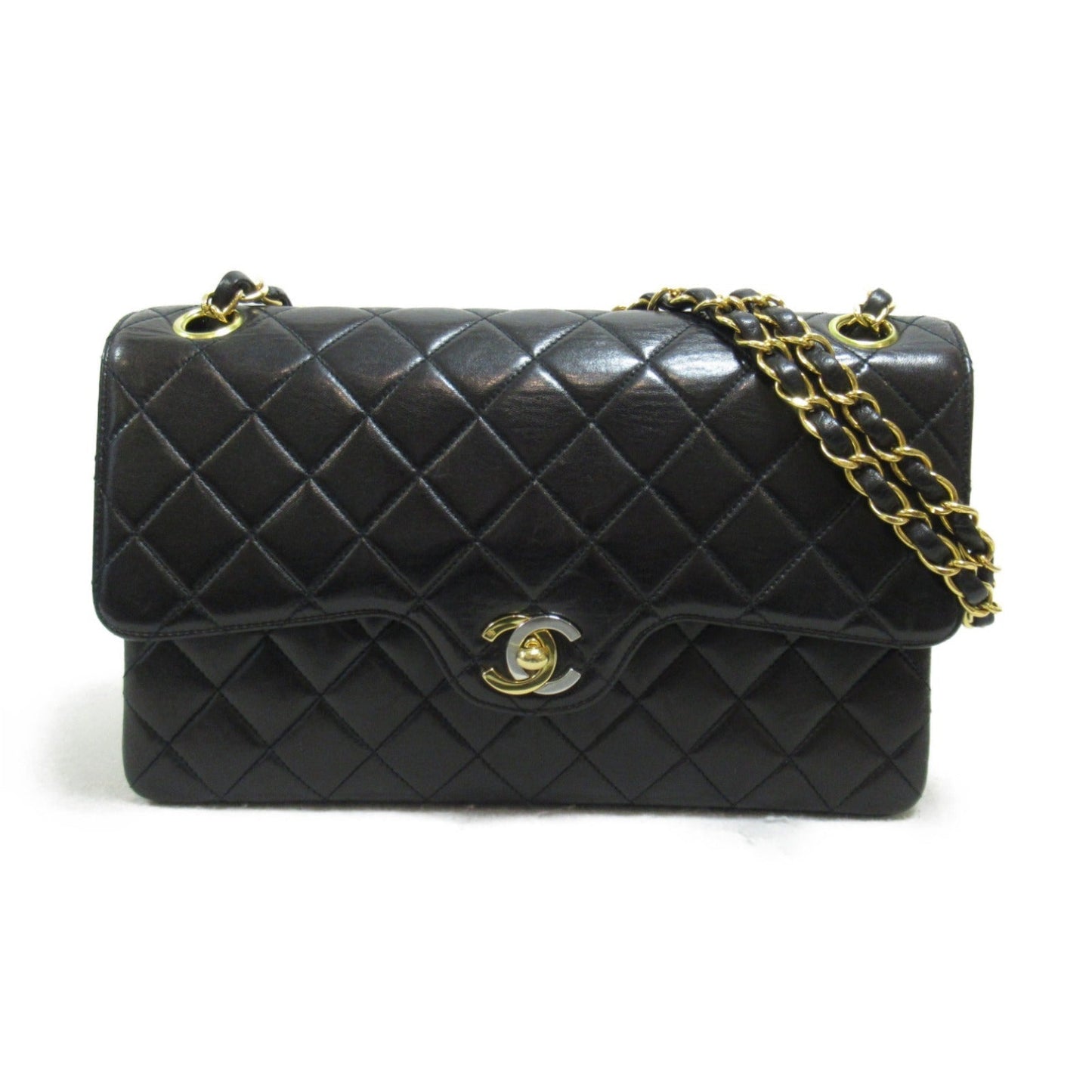 Chanel CHANEL Limited Matrasse Chain Shoulder Shoulder Bag Black Limited Mattress Chain Shoulder
