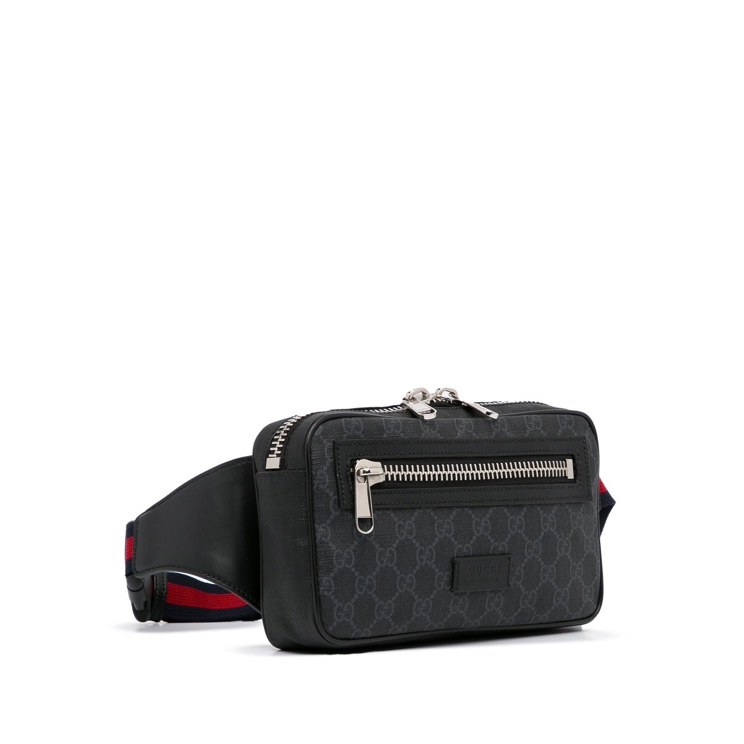 Gucci GG Supreme Black Canvas Crossbody