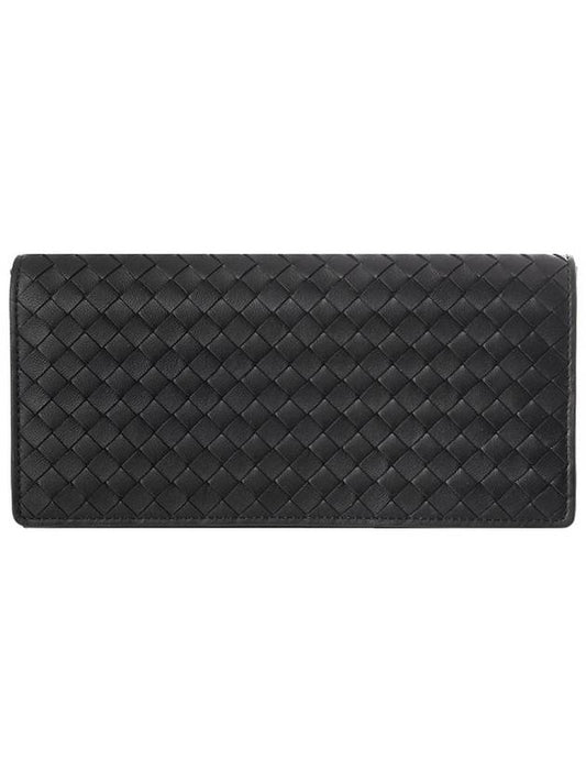 Luxury Bottega Veneta Intrecciato Chain Shoulder Bag Black