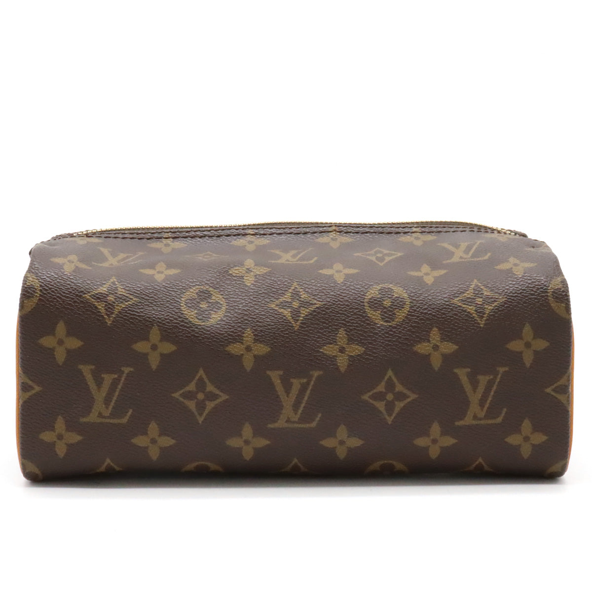 Louis Vuitton Monogram Toulo Pat Pression Cosmetic Bag Travel Bag Multi-Pose M47636