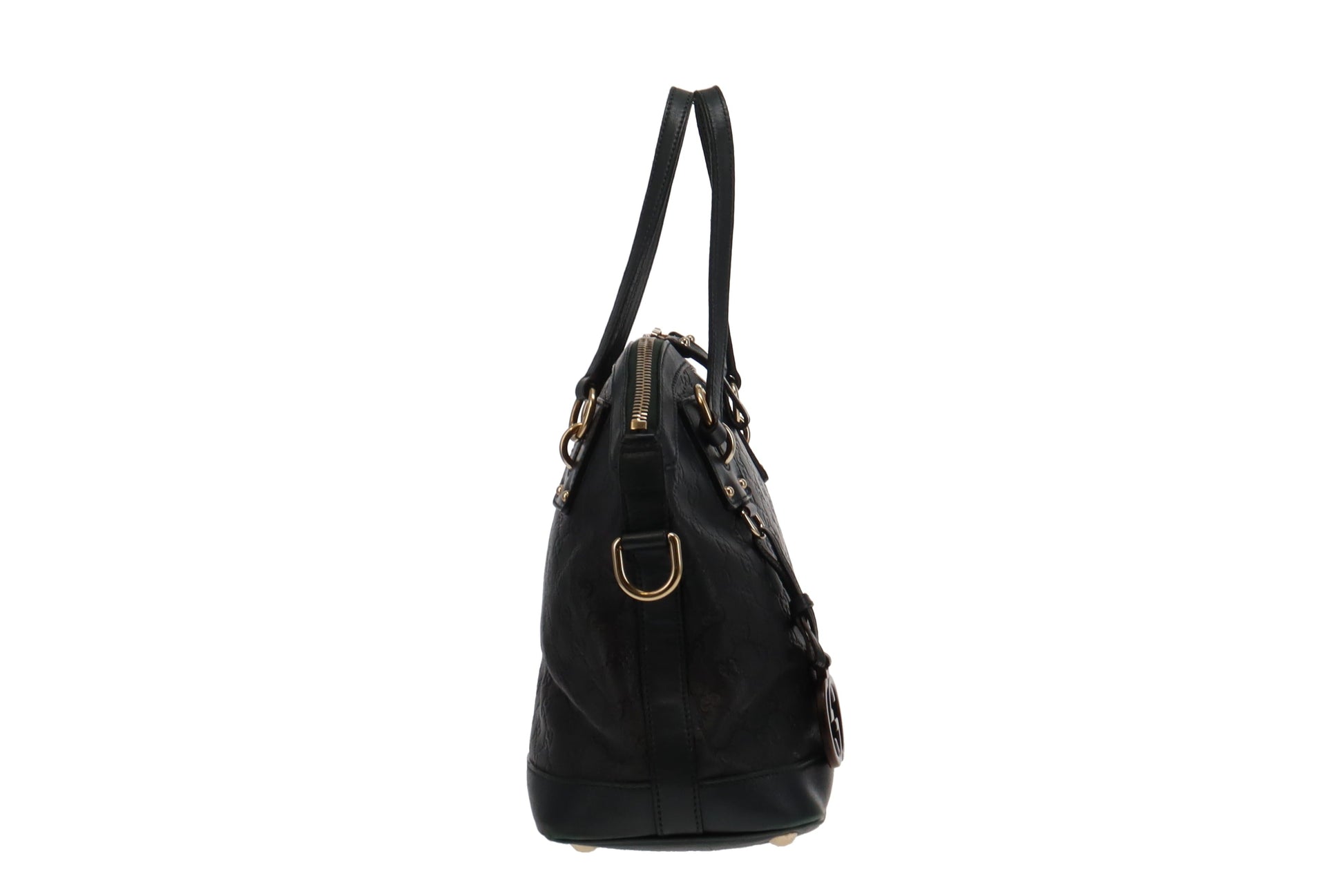 Gucci Monogram Leather Tote