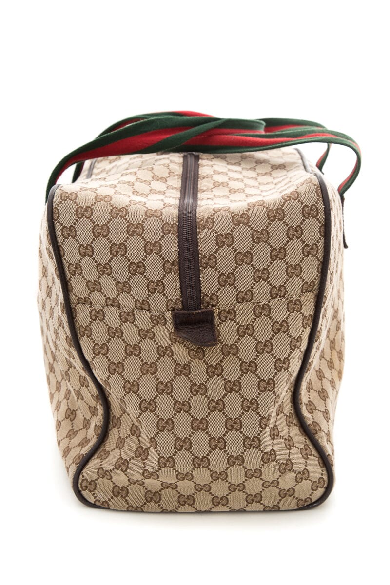 Gucci Leather Canvas Handbag Style 2