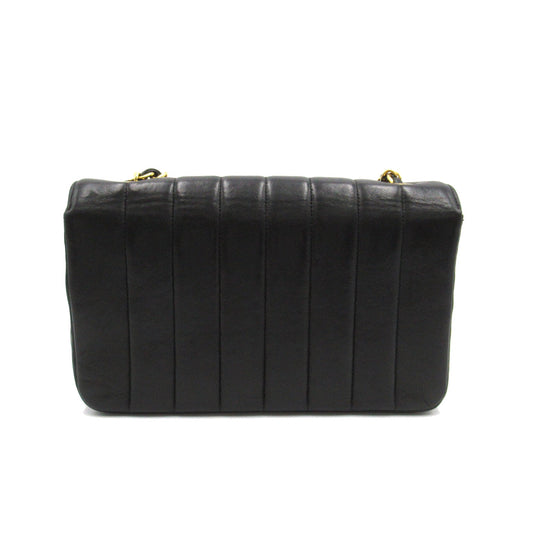 CHANEL CHANEL Mademoiselle Chain Shoulder Chain Sheldon Bag Black Sheldon