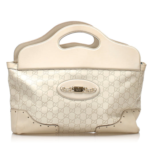 Gucci Leather Top Handle Shoulder Bag