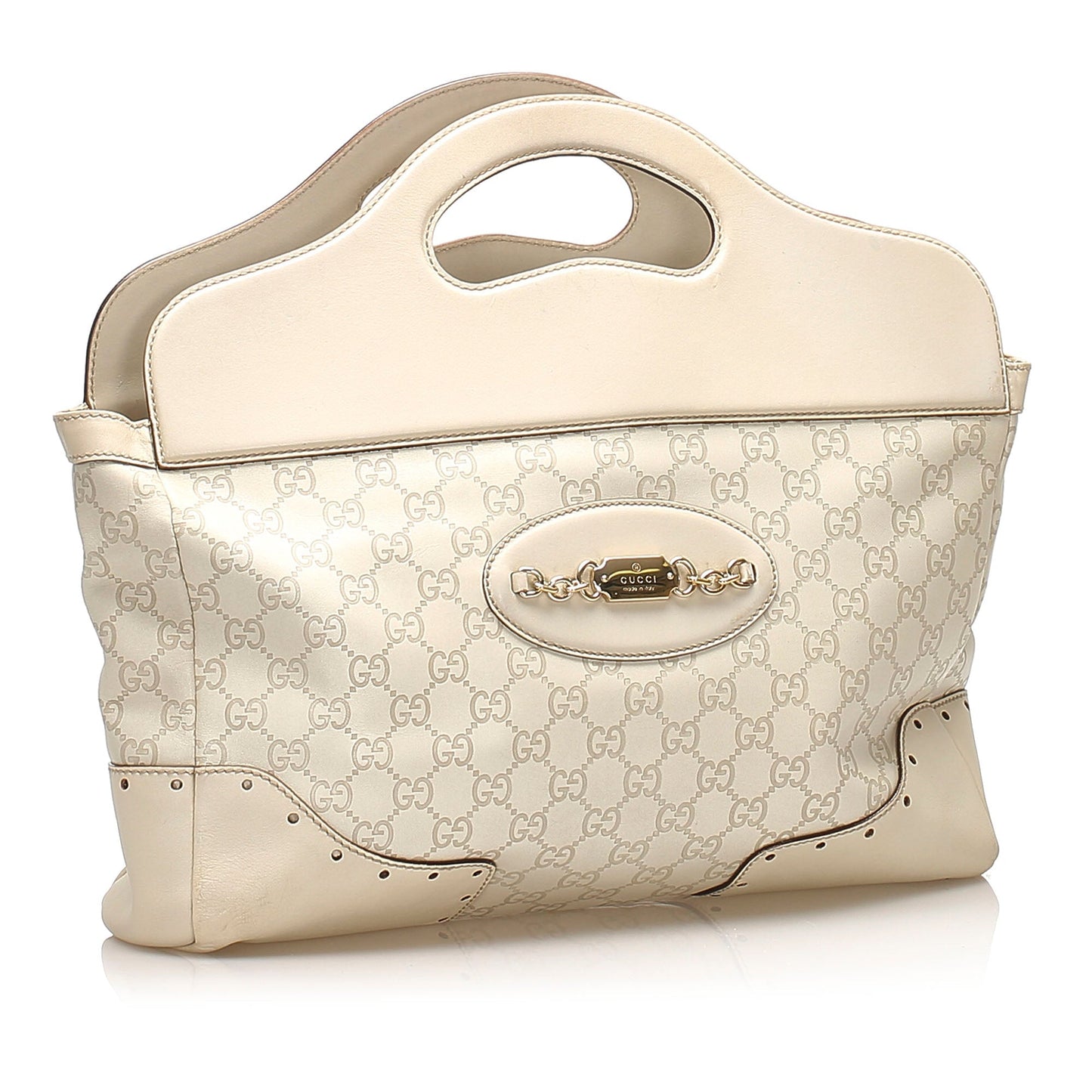 Gucci Leather Top Handle Shoulder Bag