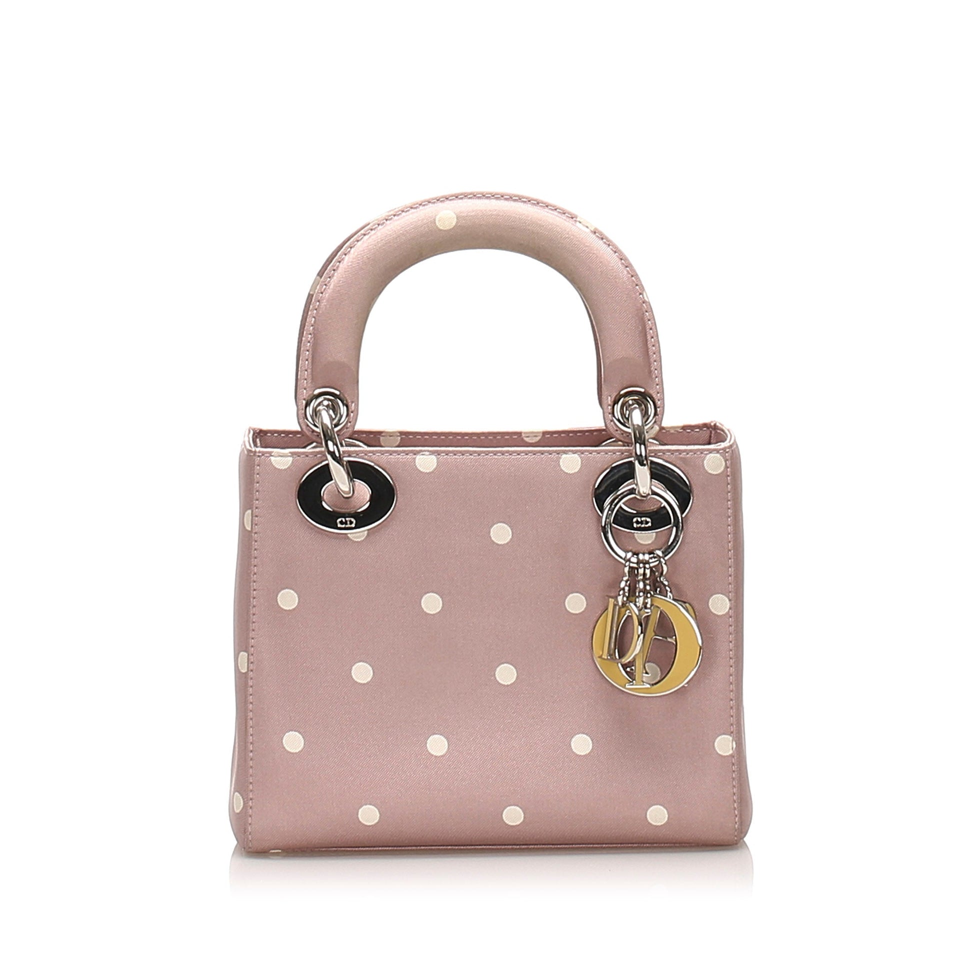 Chanel Nylon Lady Dior Leather Shoulder Bag
