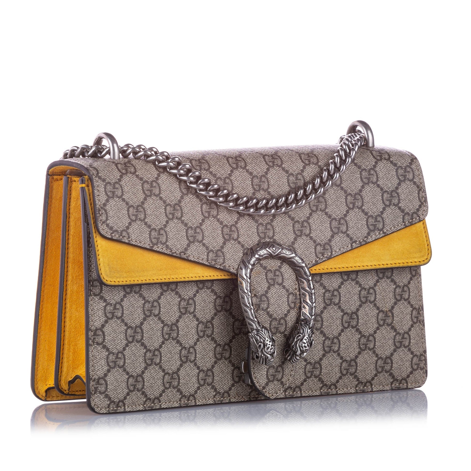 Gucci Chain Leather Shoulder Bag