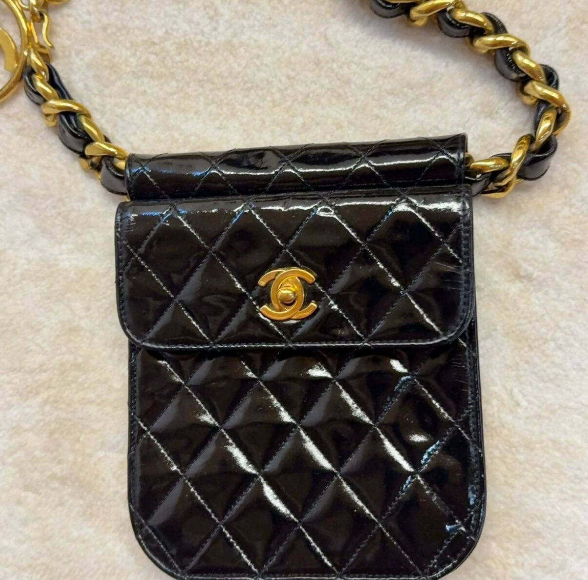 Chanel 1992 Runway Belt Bag  Collector s Rarity
