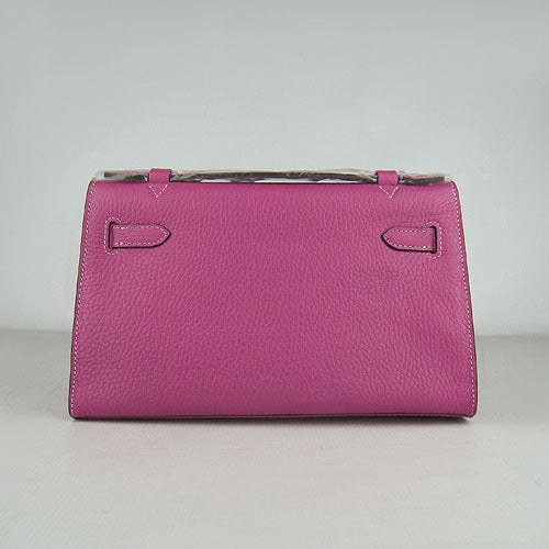 Luxury Hermes Kelly 22cm Handbag Peach