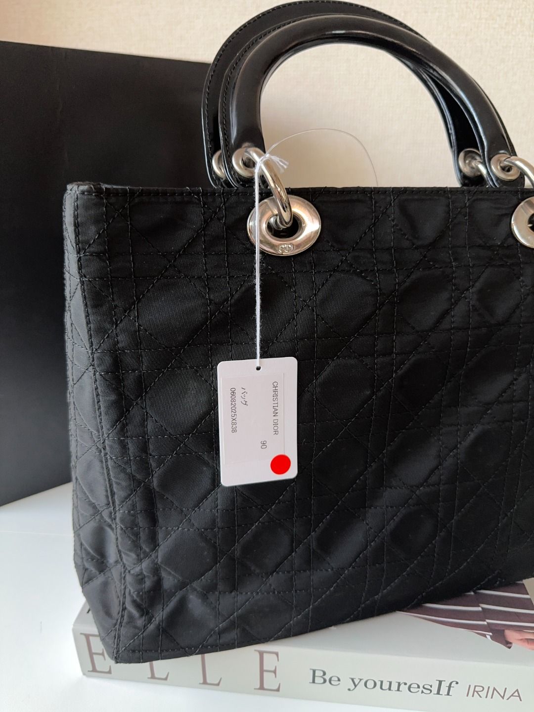 Christian Dior Cannage Top Handle Bag - Black Handle Bags, Handbags MR06082025X838