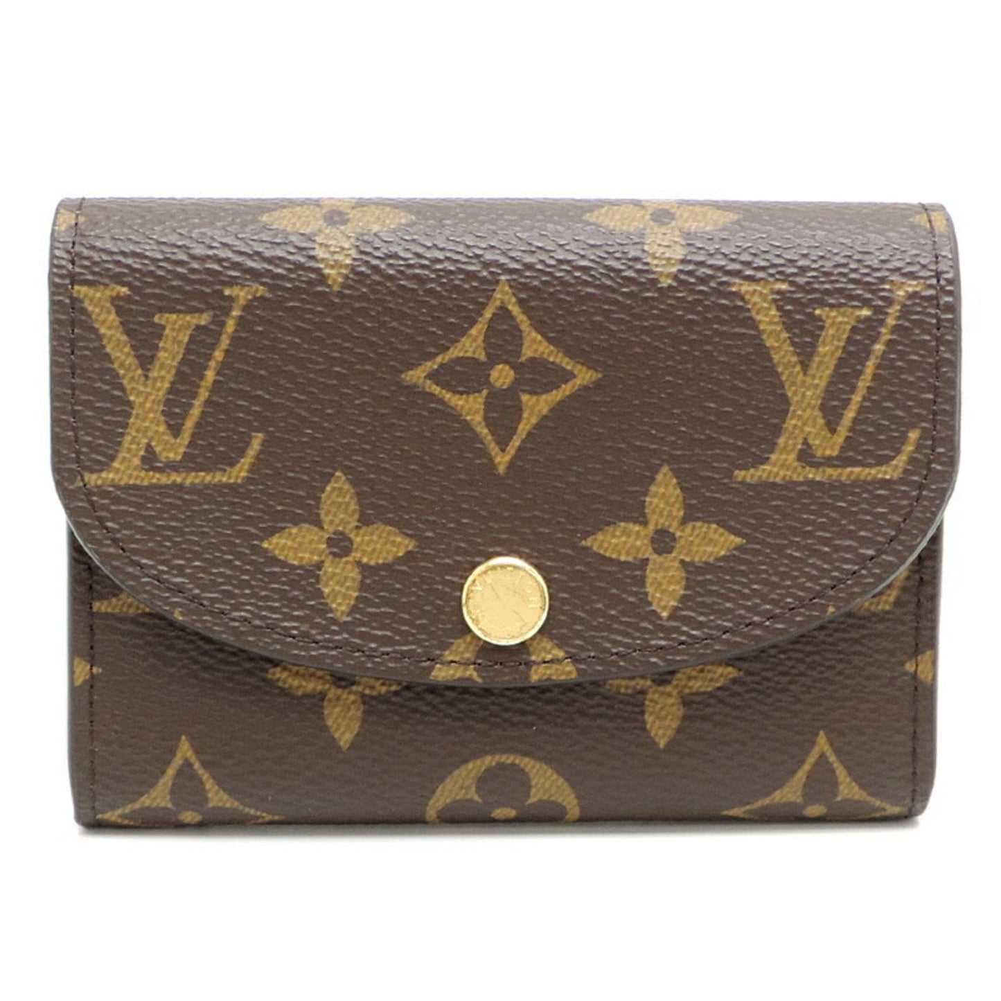 Louis Vuitton Ebene Rose Ballerine Monogram Coin Purse/Coin Case