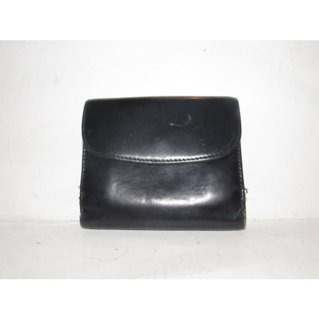 Gucci Navy Leather Exterior With Red Leather Lining And Gold Horseshoe Accent Walletdesigner